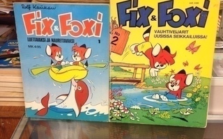 FIX & FOXI 1-2 (Rolf Kauka 1972-1973)