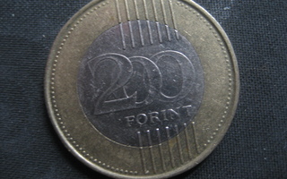 Unkari  200 Forint 2010  KM# 826  bi,metalli