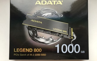 1TB ADATA Legend 800 PCIe M.2 NVMe 1000GB SSD Gen4