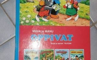 Miina ja Manu oppivat, kirjassa 4 satua