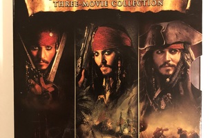 Pirates of the Caribbean, 3 Movie collection Box - DVD