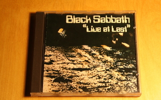 CD Black Sabbath – Live At Last 1987 USA NEMS