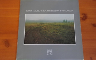 Erna Tauro & Bo Andersson Syyslaulu LP.
