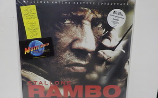 BRIAN TYLER - RAMBO OST UUSI SS RED SPLATTER VINYLS 2LP