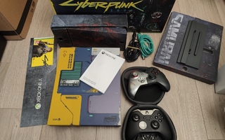 XBOX one X cyberpunk edition