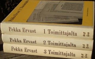 Pekka Ervast: Toimittajalta 1-3 (kirjastopoistoja)