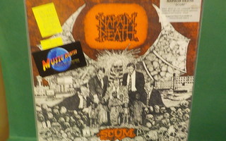 NAPALM DEATH - SCUM M-/M- UK 1977 LP