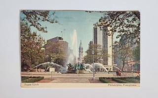 USA Philadelphia Pennsylvania / Logan Circle /kulkenut 1977