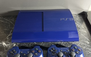Playstation 3 slim azurite blue 256GB  PAL