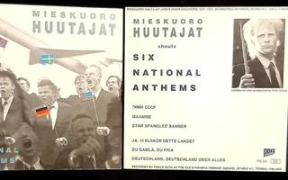 Mieskuoro Huutajat - Six National Anthems 7" EP