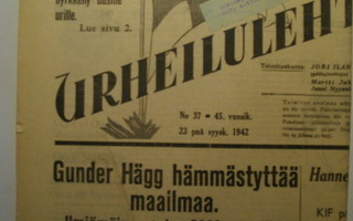 Suomen Urheilulehti Nro 37/1942 (15.3)