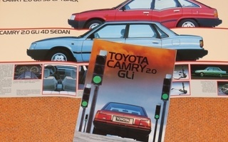 1984 Toyota Camry 2.0 GLi esite - suom -  Korpivaara