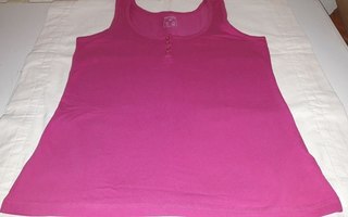 Toppi / t-paita : pinkki toppi koko M