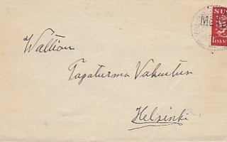 1938, Kirje Postivaunu , rivileima Meteli