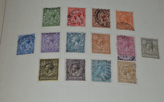 Englannin kuninkaan postimerkkejä