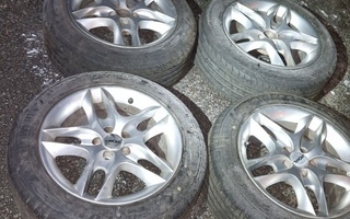 5x100 alumiinivanteet, 205/55 R16