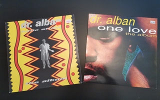 DR. ALBAN: HELLO AFRIKA JA ONE LOVE LP:T