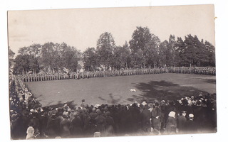 VANHA Valokuva Suojeluskunta Kuopio 1919 Postikorttikoko