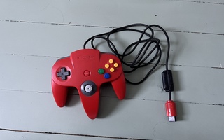 Nintendo 64 punainen ohjain