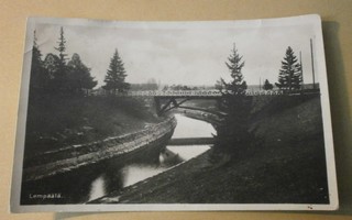 Lempäälä, kanava, vanha silta, valokuvapk, p. 1925 (?)
