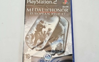 PS2 - Medal of Honor European Assault UUSI