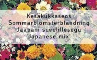 Kesäkukkaseos "Japanese mix" siemenet