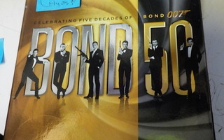 BOND 50 CELEBRATING FIVE DECADES OF BOND 23DVD+1DVD BOKSI