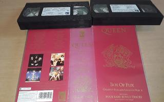 Queen: Box Of Flix - UK VHS (PMI)