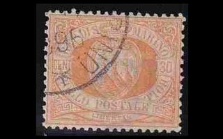 San Marino 16 o Vaakuna 30 C (1892)