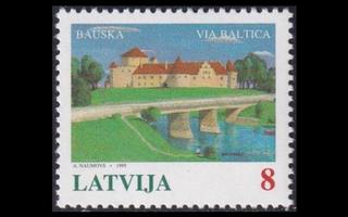 Latvia 395 ** Via Baltica (1995)