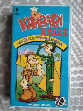 Kippari Kalle ja Olga armeijassa VHS 