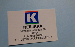 TT-etiketti K Neilikka, Kotka