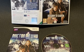 Doctor Who Return to Earth Wii - CiB