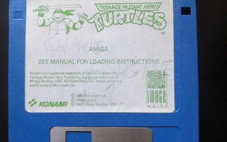 Commodore Amiga Teenage Mutant Hero Turtles