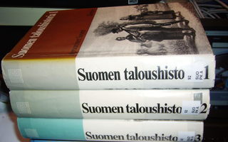 Jutikkala ym.: Suomen Taloushistoria 1-3  ( 1 p. 1983-85 )