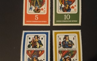 DDR 1967 - Pelikortteja (4)  ++