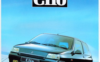 Renault Clio - vuoden auto 1991 - esite