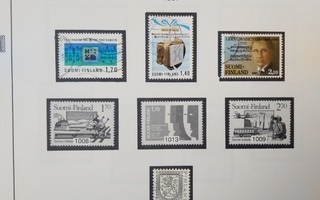 1987 Suomi postimerkki 4 kpl