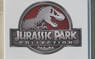 Jurassic Park -kokoelma (4DVD) 1993-2015 (UUSI)