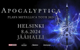 2 kpl Apocalyptica Plays Metallica Vol. 2 Tour 2024 Hki 8.6