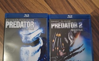 Predator 1 & 2 blu-ray suomikansin