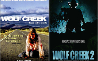Wolf Creek -leffat 1 ja 2, Special Edition yht 3DVD