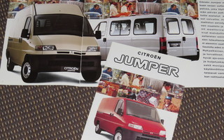 1994 Citroen Jumper paku esite - KUIN UUSI - 14 sivua