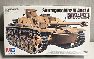 Tamiya Sturmgeschutz III Ausf.G pienoismalli