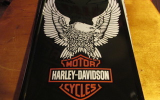 Peltikyltti Harley-Davidson kotka-logo