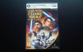 PC DVD: Star Wars - The Clone Wars Republic Heroes peli
