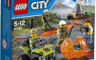 LEGO City 60120 - Tulivuoren aloitussetti