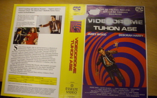 Vhs kansipaperi Fix - VIDEODROME - TUHON ASE ( Sis.pk:t )