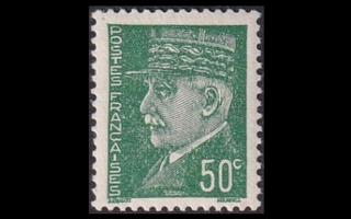 Ranska 515 ** Käyttösarja Pétain 50 C (1941)