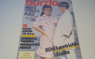 Burda special Muotia tytöille & pojille kevät/kesä 1988